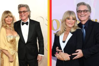 Goldie Hawn and Kurt Russell